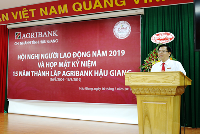 Agribank Hậu Giang 15 năm một chặng đường