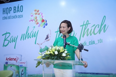 Anlene bắt tay Ngô Thanh Vân  với chiến dịch “ Bay nhảy thỏa thích”