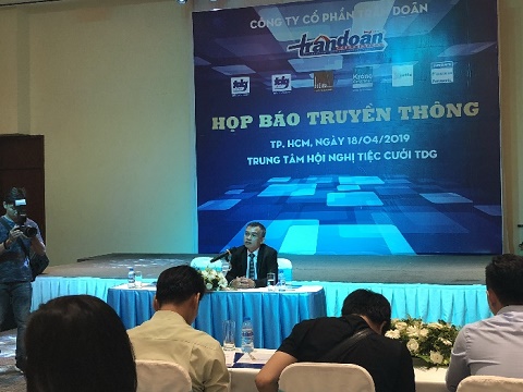 Trần Doãn Group họp báo công bố thương hiệu mới cũng như chiến lược kinh doanh trong năm 2019.