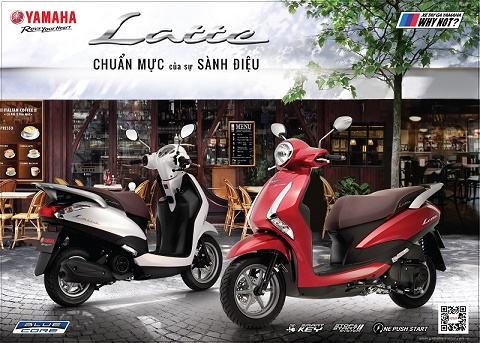 Xe tay ga Yamaha Latte – Chuẩn mực của sự sành điệu