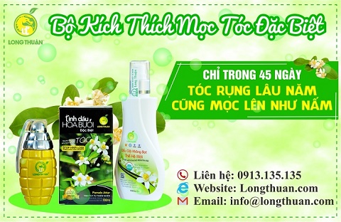 Dù có rụng tóc, hói đầu lâu năm, chỉ với thứ này tóc mọc lên vù vù sau 45 ngày