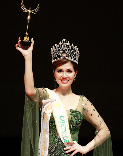 Oanh Yến xuất sắc đăng quang Queen of Beauty World 2019 tại Hàn Quốc