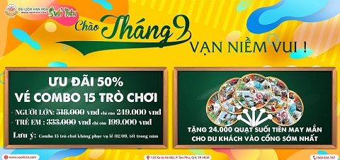 Tận hưởng tháng 9 trọn vẹn tại thiên đường du lịch Suối Tiên