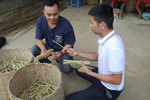 Ống hút tre góp phần chống rác thải nhựa, thân thiện với môi trường