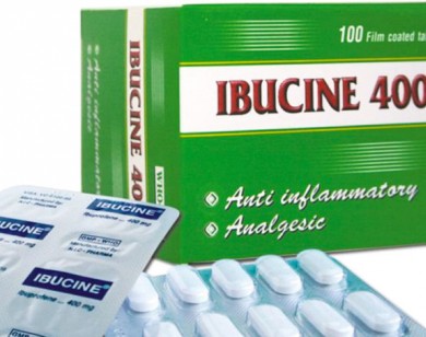 Đình chỉ lưu hành, thu hồi thuốc Ibucine 400