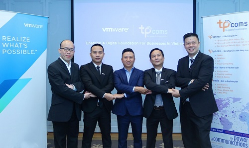 Tpcoms cung cấp Dịch vụ Đám mây của VMware (VCPP) đầu tiên tại Việt Nam