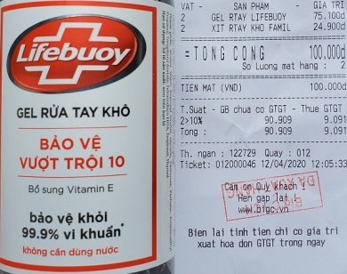 Unilever bán gel rửa tay Lifebuoy lậu?