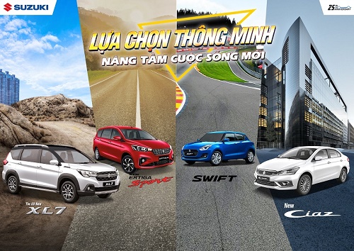 Suzuki mang đến những lựa chọn thông minh để nâng tầm cuộc sống