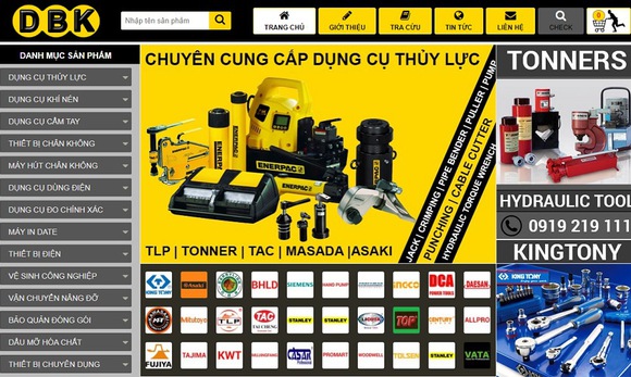 DBK Việt Nam - đơn vị uy tín trong ngành thiết bị chân không, dụng cụ thủy lực