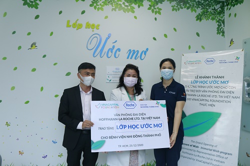 Roche Việt Nam và VinaCapital Foundation công bố chương trình “Ước mơ cho con”