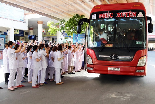 BVĐK Quảng Ninh lên đường chi viện cho TP. Hồ Chí Minh