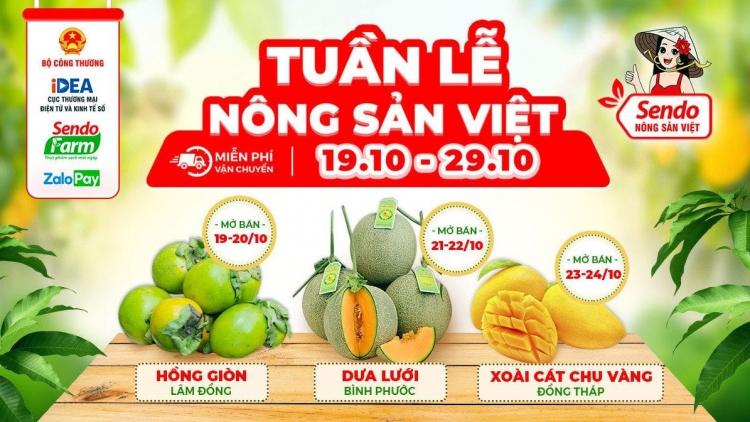 Nông sản có nhiều cơ hội tiêu thụ trên sàn thương mại điện tử