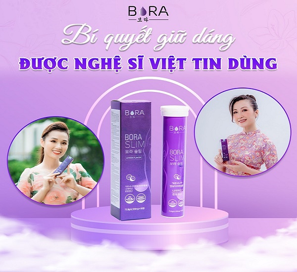 VIÊN SỦI BORA SLIM PLUS - BÍ QUYẾT THON GỌN CỦA SAO VIỆT