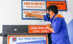 Giá xăng giảm, giá dầu tăng từ 1/4?