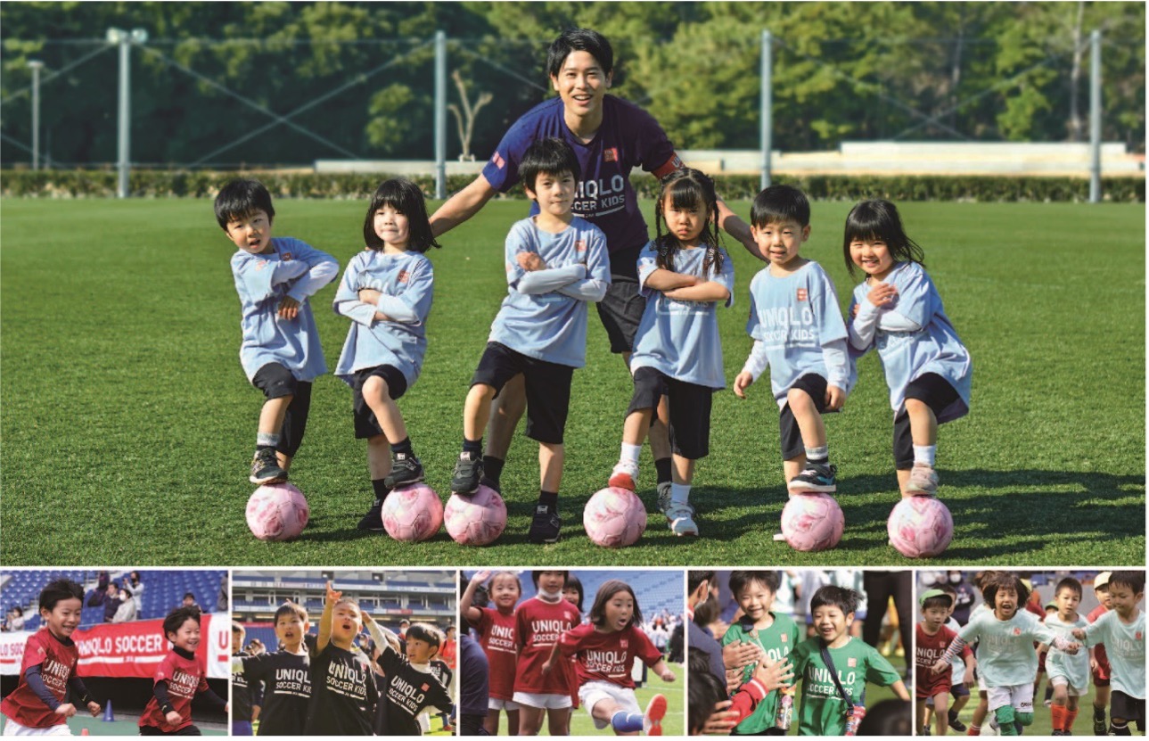 UNIQLO hợp tác cùng Liên đoàn Bóng đá Nhật Bản tổ chức sự kiện JFA UNIQLO SOCCER KIDS lần đầu tiên tại Việt Nam