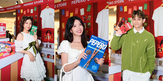 Cửa hàng pop-up PEPERO tại TP.HCM thu hút rất lớn lượng khách hàng trải nghiệm