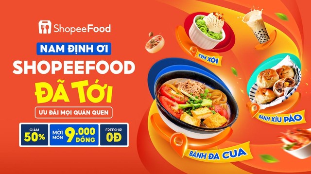 ShopeeFood chào sân Nam Định, 2.500 ly trà sữa miễn phí sẵn sàng