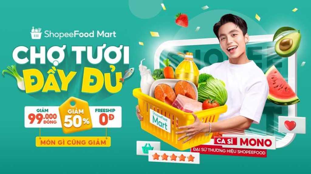 ShopeeFood Mart “chốt sổ” tháng 6 bằng phiên chợ online ngập tràn sản phẩm tươi ngon và ưu đãi khủng