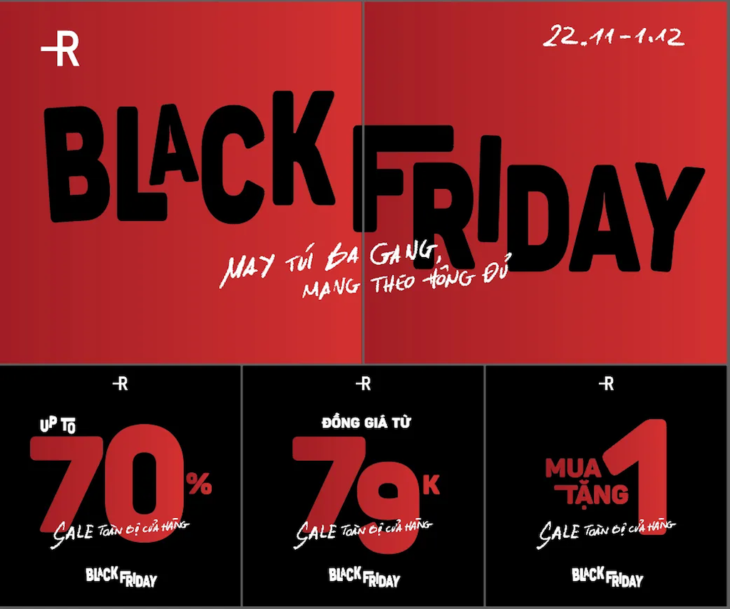 Tổng Hợp Chương Trình SALE UP TO 70% Hấp Dẫn Tại Routine Black Friday 2024