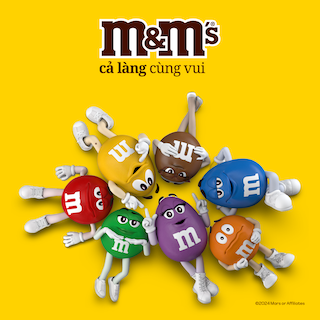 Thương hiệu M&M’S® củng cố cam kết về việc tạo ra một thế giới nơi mọi người đều cảm thấy thân thuộc