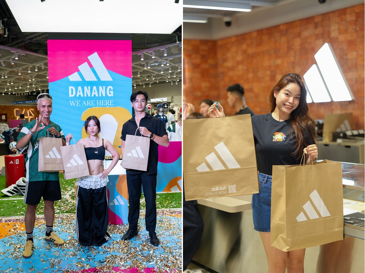 adidas khai trương cửa hàng brand concept mới tại Đà Nẵng: khi tinh thần thể thao hòa cùng với nhịp sống năng động của thành phố biển 