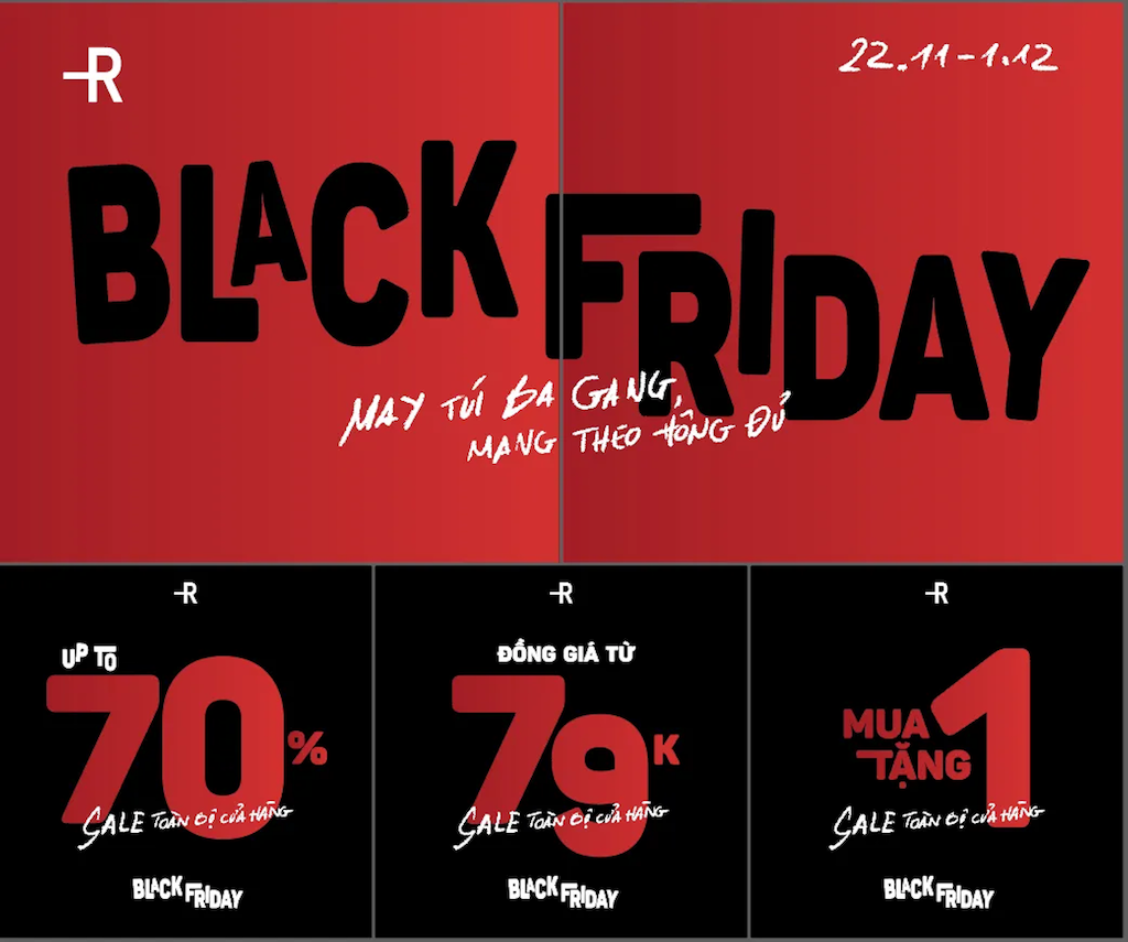 Tổng Hợp Chương Trình SALE UP TO 70% Hấp Dẫn Tại Routine Black Friday 2024 